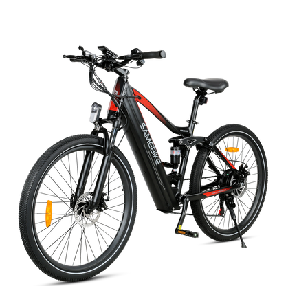 SAMEBIKE XD26-II Hybrid Electric Bike – 48V 15Ah Battery, 250W Motor, 110 km / 68 mi Range, Dual Suspension, Hydraulic Brakes