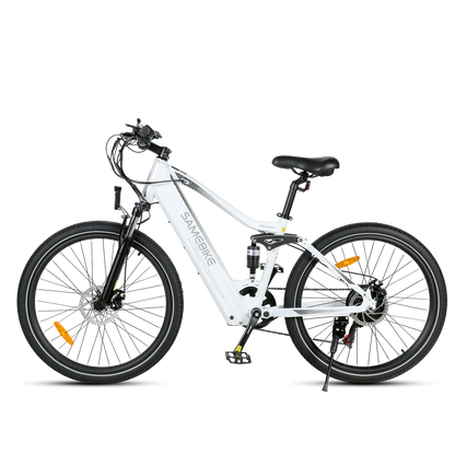 SAMEBIKE XD26-II Hybrid Electric Bike – 48V 15Ah Battery, 250W Motor, 110 km / 68 mi Range, Dual Suspension, Hydraulic Brakes