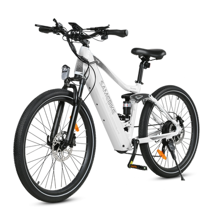 SAMEBIKE XD26-II Hybrid Electric Bike – 48V 15Ah Battery, 250W Motor, 110 km / 68 mi Range, Dual Suspension, Hydraulic Brakes