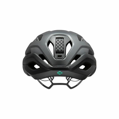 Adult's Cycling Helmet Lazer Strada Kineticore Black Grey - Rider Smarts