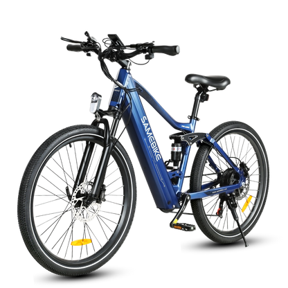 SAMEBIKE XD26-II Hybrid Electric Bike – 48V 15Ah Battery, 250W Motor, 110 km / 68 mi Range, Dual Suspension, Hydraulic Brakes