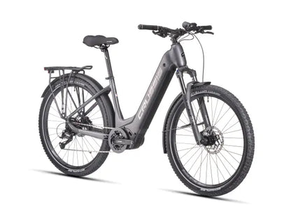 Crussis-ONE-Country 7.10 City E-Bike 522Wh – Low Step-Through Electric Bicycle for Urban Commutes