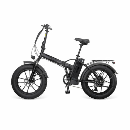 Youin Electric Bike Youin Bk1201B Texas Ii Black 250 W 10400 Mah 20&quot; - Rider Smarts