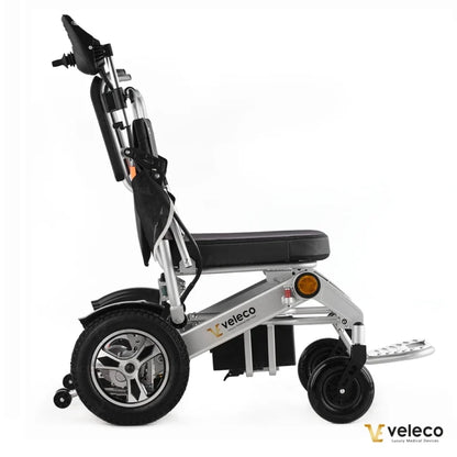 Veleco Cosmo Ultra-Light Electric Wheelchair – Folding, Joystick Control