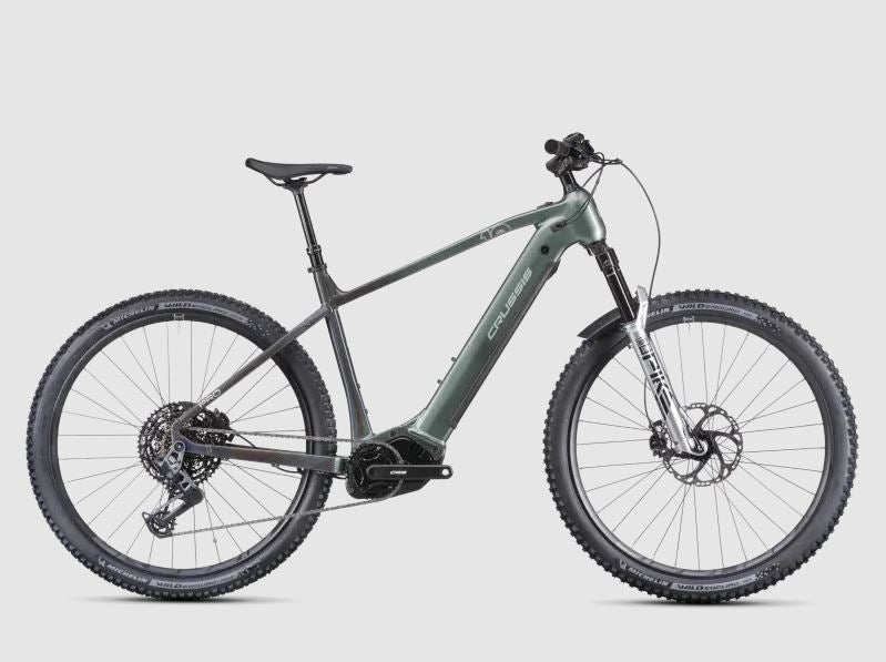 Crussis e-Hard 10.10-PRO Electric Mountain Bike– 720Wh/900Wh, 95Nm Torque, RockShox Suspension.