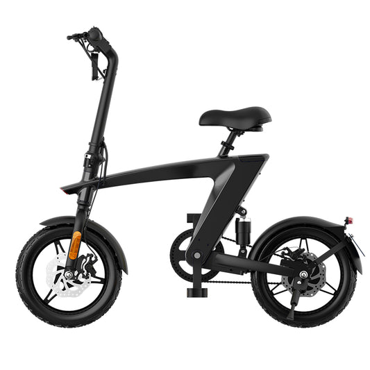 Cruzaa Max Foldable E-Bike – Carbon Black | 35km Range | 25km/h Top Speed