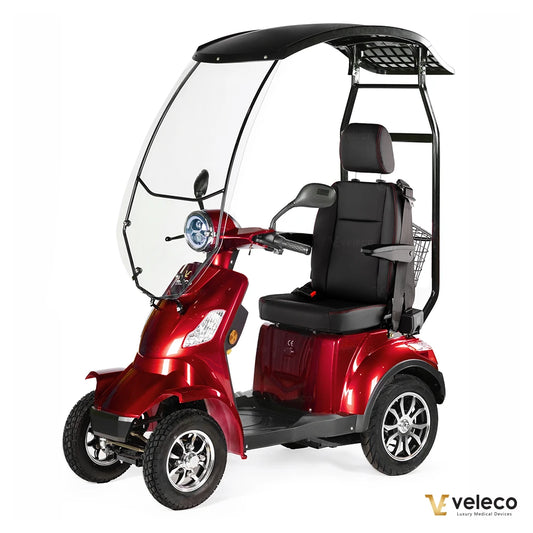 Mobility Scooter Veleco Faster Lithium-Ion – Roof & Captain Seat, 1000W