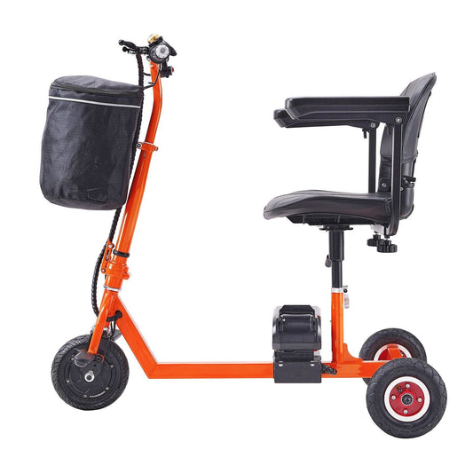 VEVOR Foldable 3-Wheel Mobility Scooter – 48V, 12-Mile Range, 330lbs Max Support - Rider Smarts