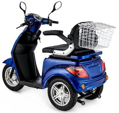 Veleco ZT15 3‑Wheel Class‑3 Mobility Scooter – 900 W / 48 V | Adjustable Seat, Full Suspension, Magnetic Brakes