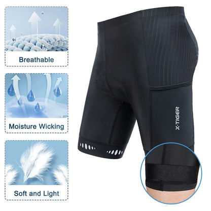 X Tiger Men cycling short