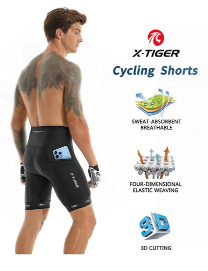 X-Tiger Men cycling short