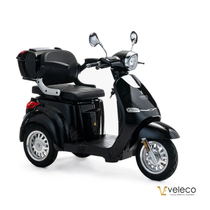 Veleco Cristal Mobility Scooter – 3 Wheel, 1000W, Road Legal