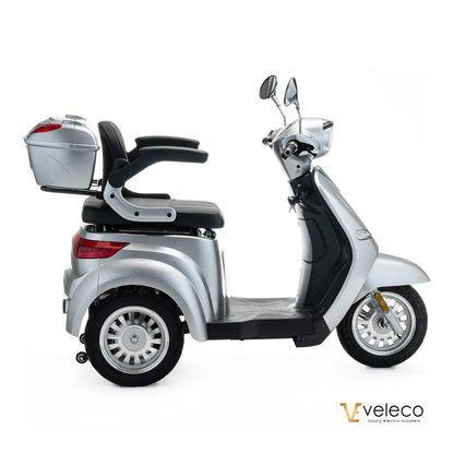 Veleco Cristal Mobility Scooter – 3 Wheel, 1000W, Road Legal