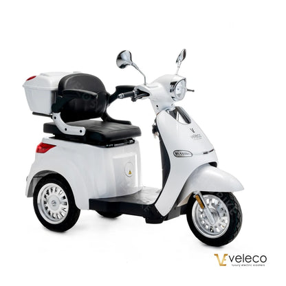Veleco Cristal Mobility Scooter – 3 Wheel, 1000W, Road Legal