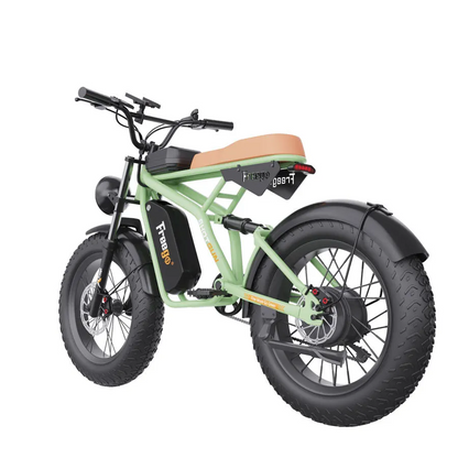 1400W Motor 7-Speed Fat Tire Off-Road Electric Bike - Conquer Any Terrain with Ease