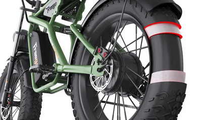 1400W Motor 7-Speed Fat Tire Off-Road Electric Bike - Conquer Any Terrain with Ease