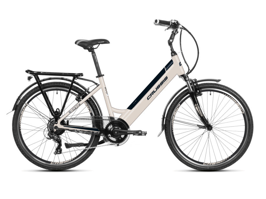 Crussis e-City 1.19 Electric Bike (459Wh & 612Wh Models) - Rider Smarts