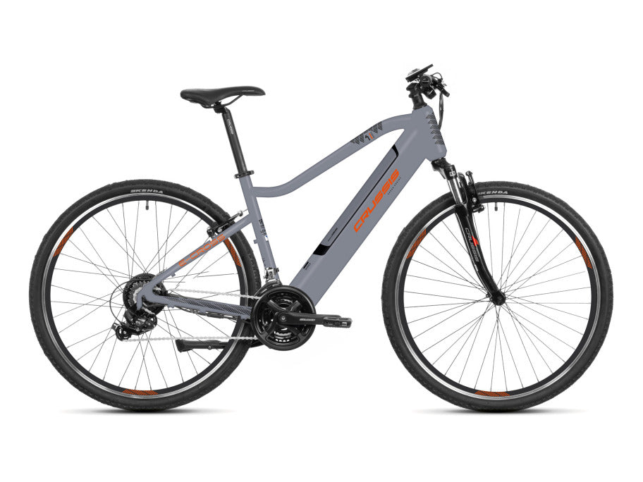 Crussis e-Cross 1.9 (612Wh) – Hybrid Trekking Electric Bike for City and Light Terrain