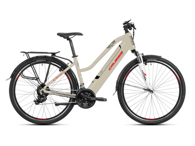 Crussis e-Savela 1.9 Electric Trekking Bike – 612Wh Battery | City & Touring Use