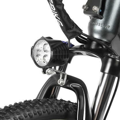 SAMEBIKE RS-A01 Pro-T Urban Electric Bicycle – 36V 15Ah Battery, 90 km / 56 mi Range, Dual Suspension, 7-Speed Shimano